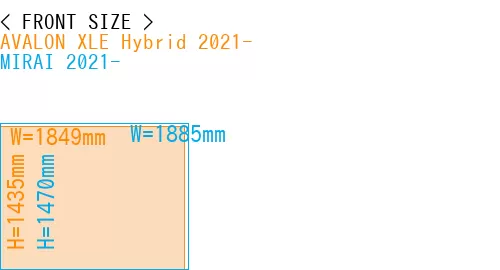 #AVALON XLE Hybrid 2021- + MIRAI 2021-